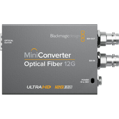 Blackmagic Mini Converter - Optical Fiber 12G