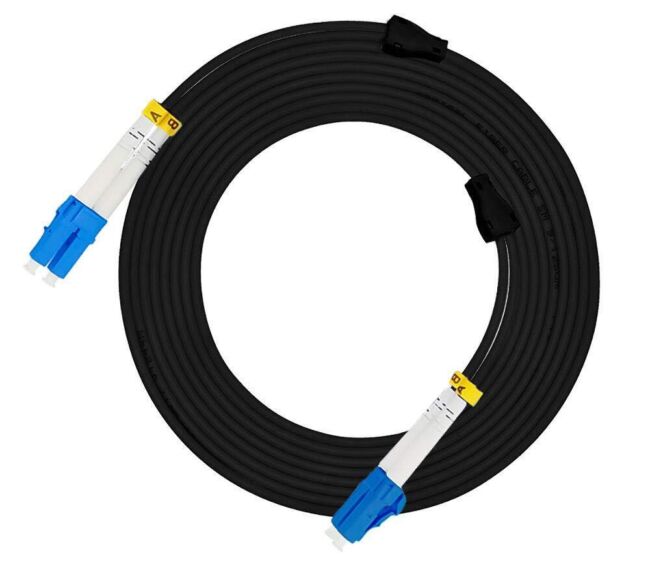 100’ TAC2 Singlemode Fiber LC-LC
