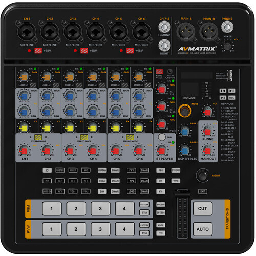 AVMATRIX SHARK S4M 4-Channel HDMI AV Switcher